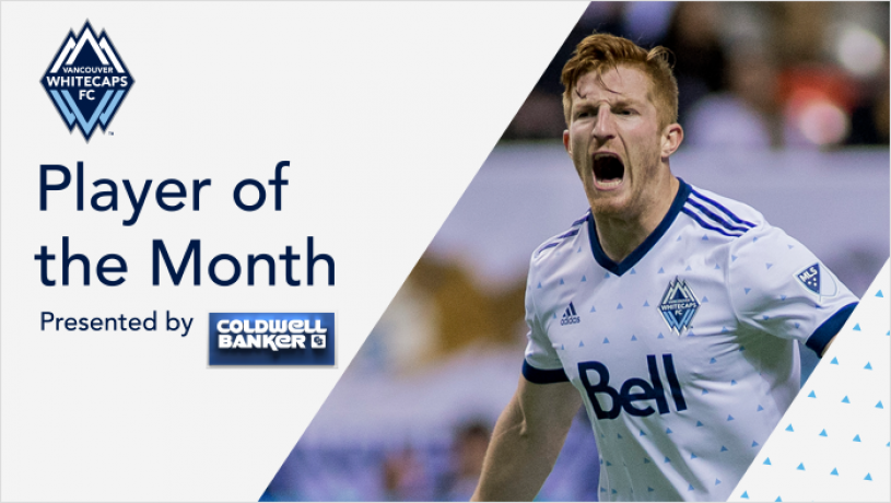Parker voted Whitecaps FC Player of the Month